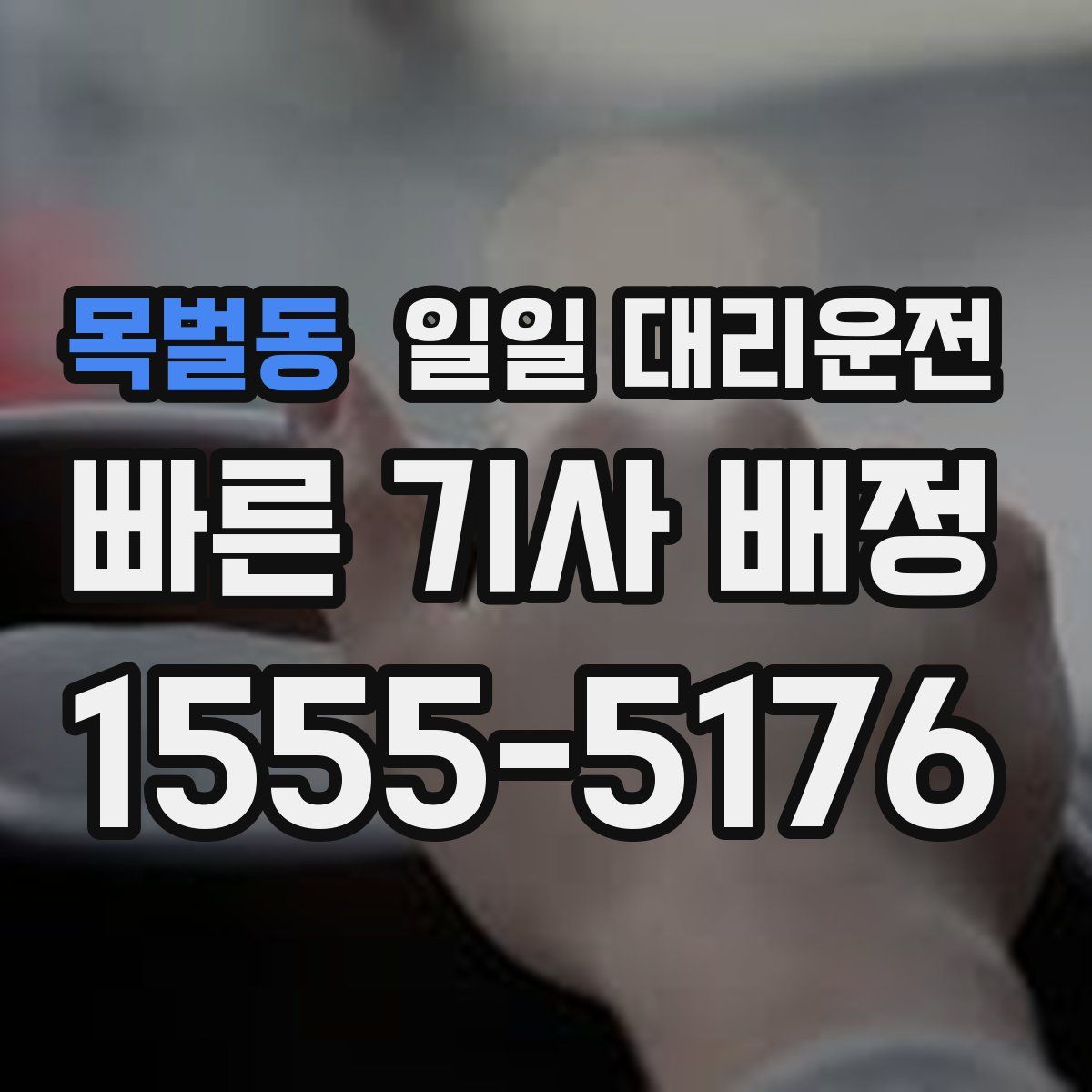 목벌동 일일 대리운전