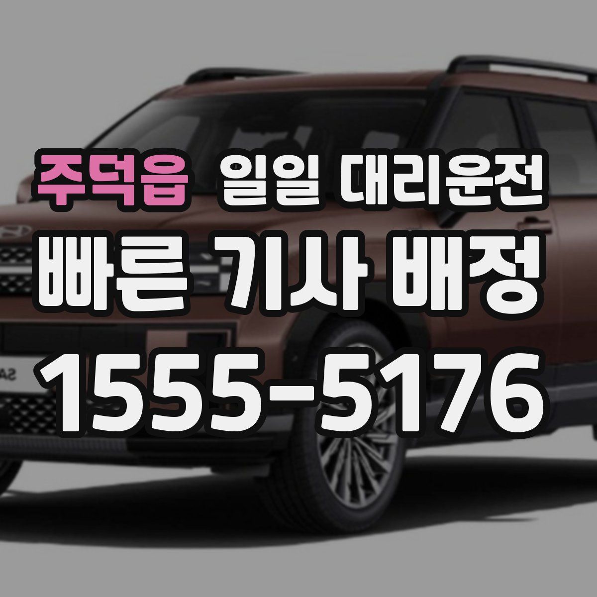 주덕읍 일일 대리운전