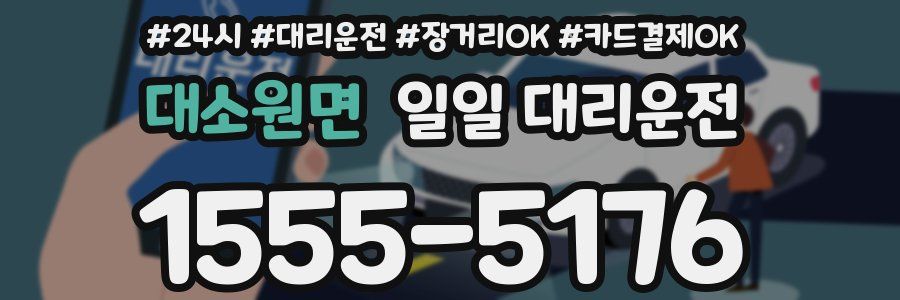 대소원면 일일 대리운전