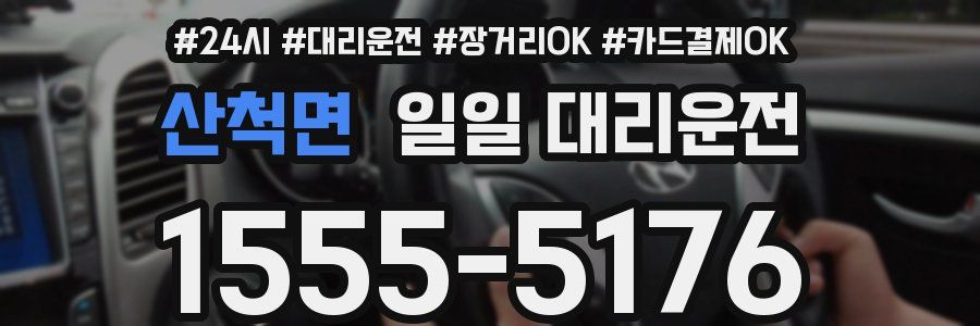 산척면 일일 대리운전