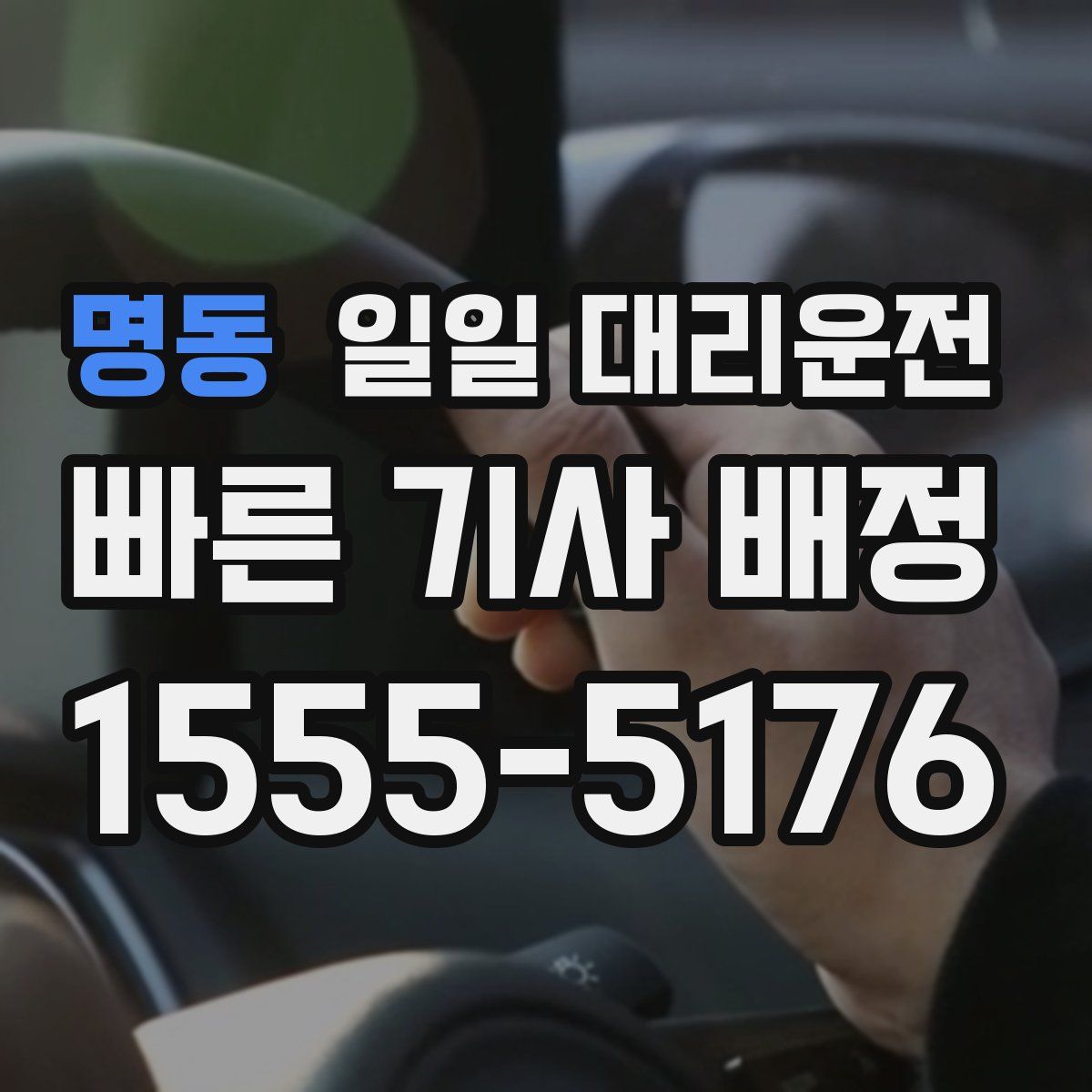 명동 일일 대리운전
