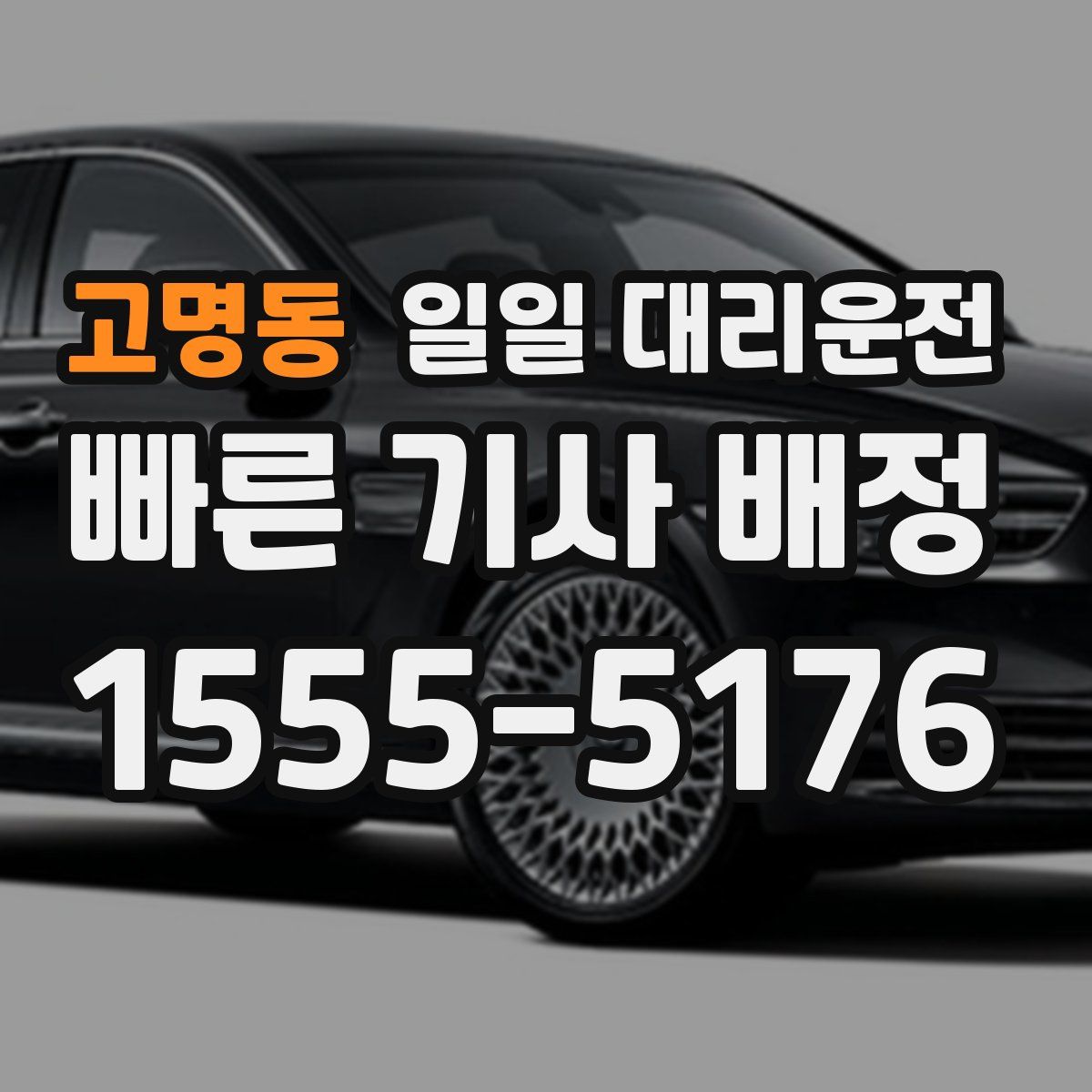 고명동 일일 대리운전