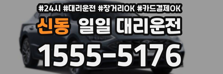 신동 일일 대리운전