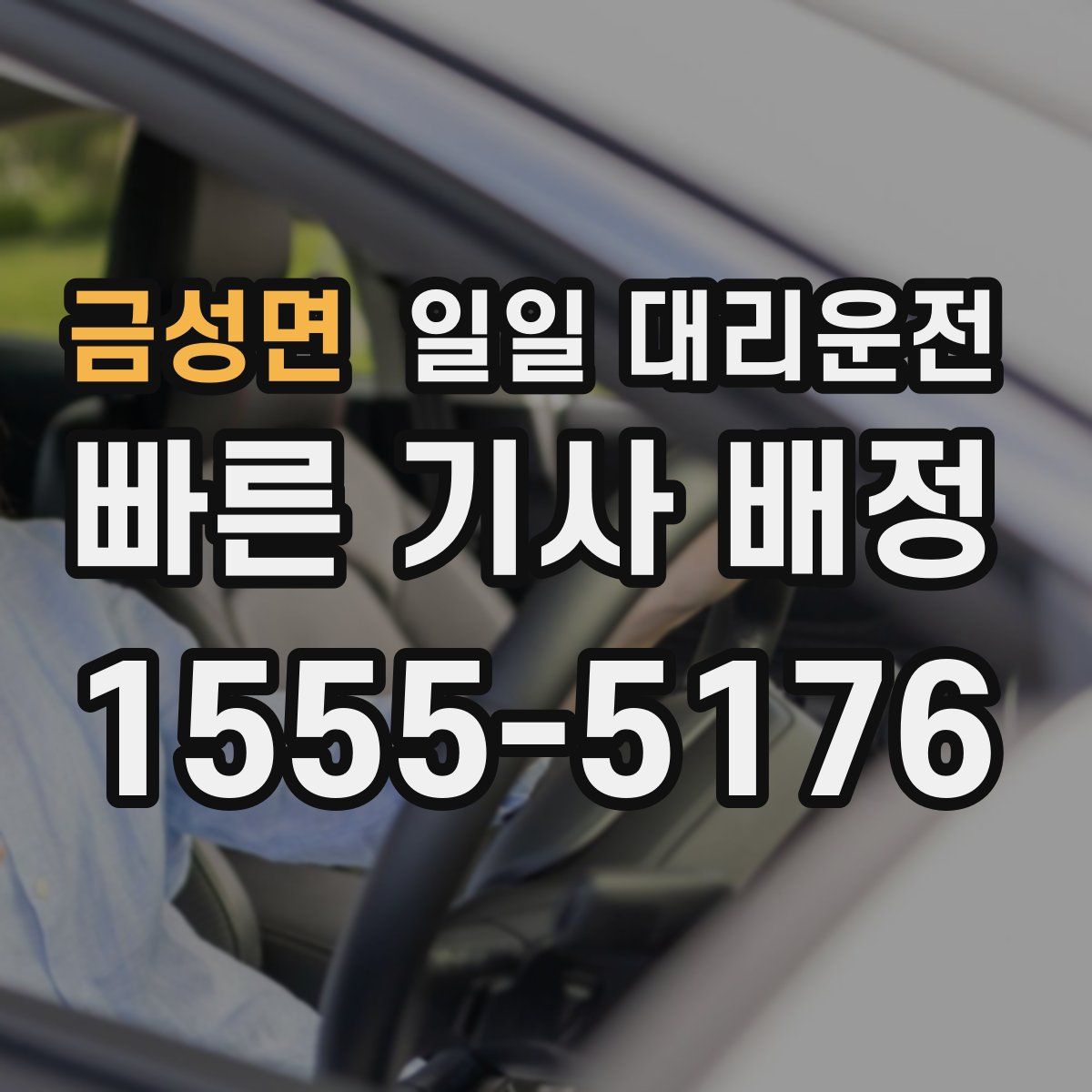 금성면 일일 대리운전