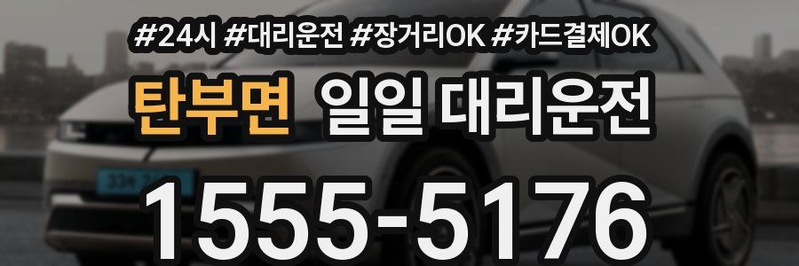 탄부면 일일 대리운전