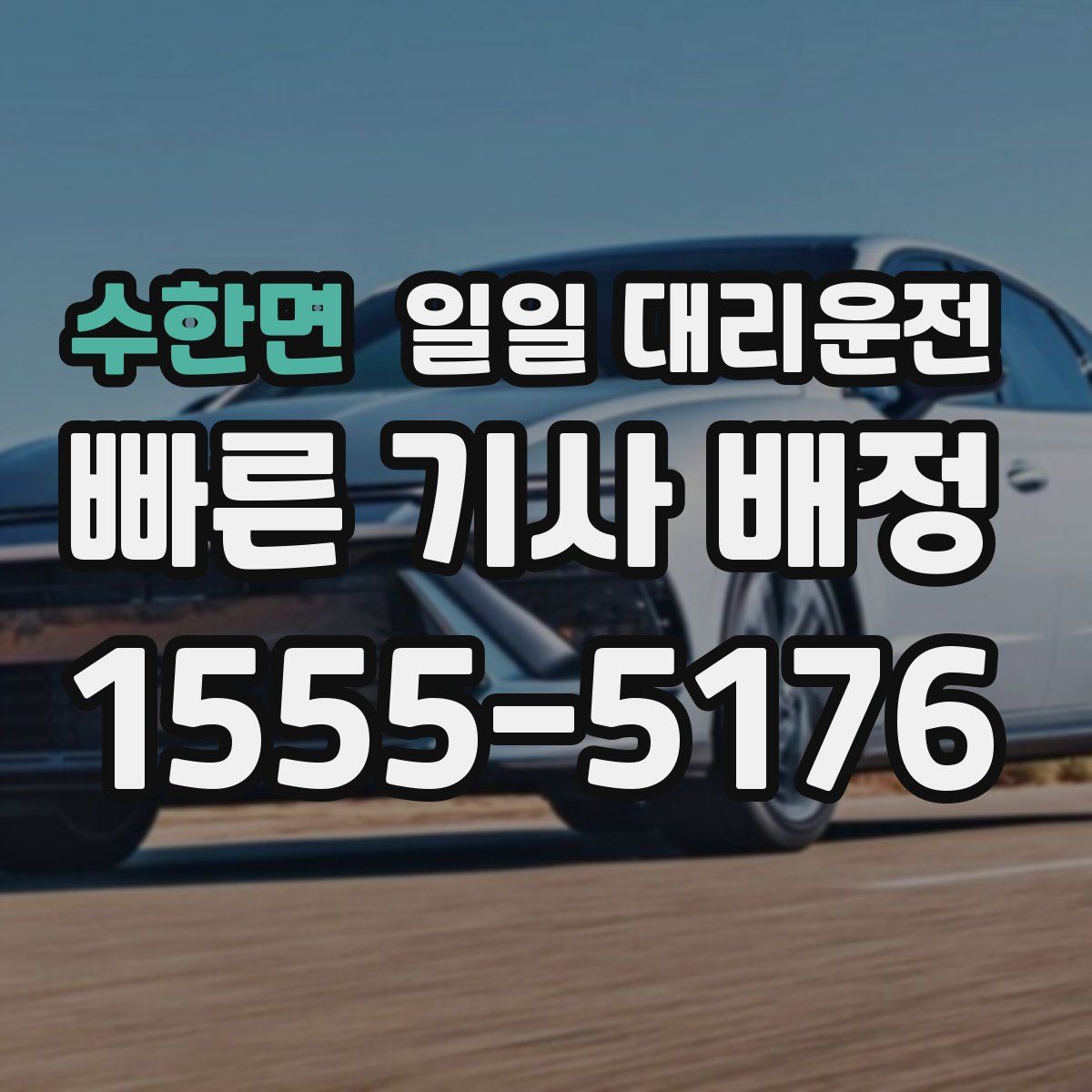 수한면 일일 대리운전
