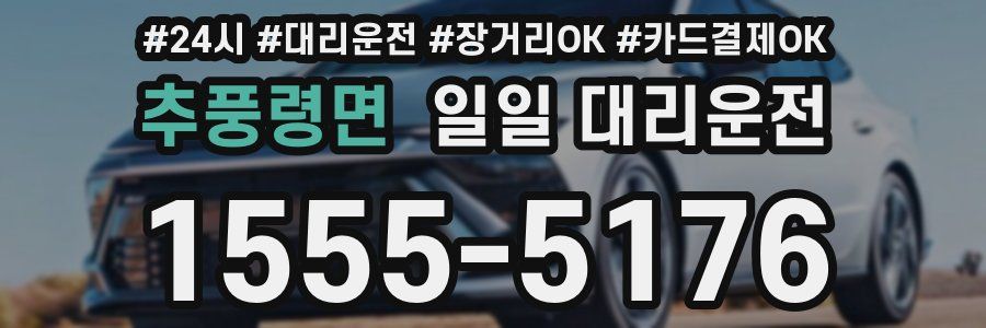 추풍령면 일일 대리운전