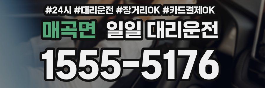 매곡면 일일 대리운전