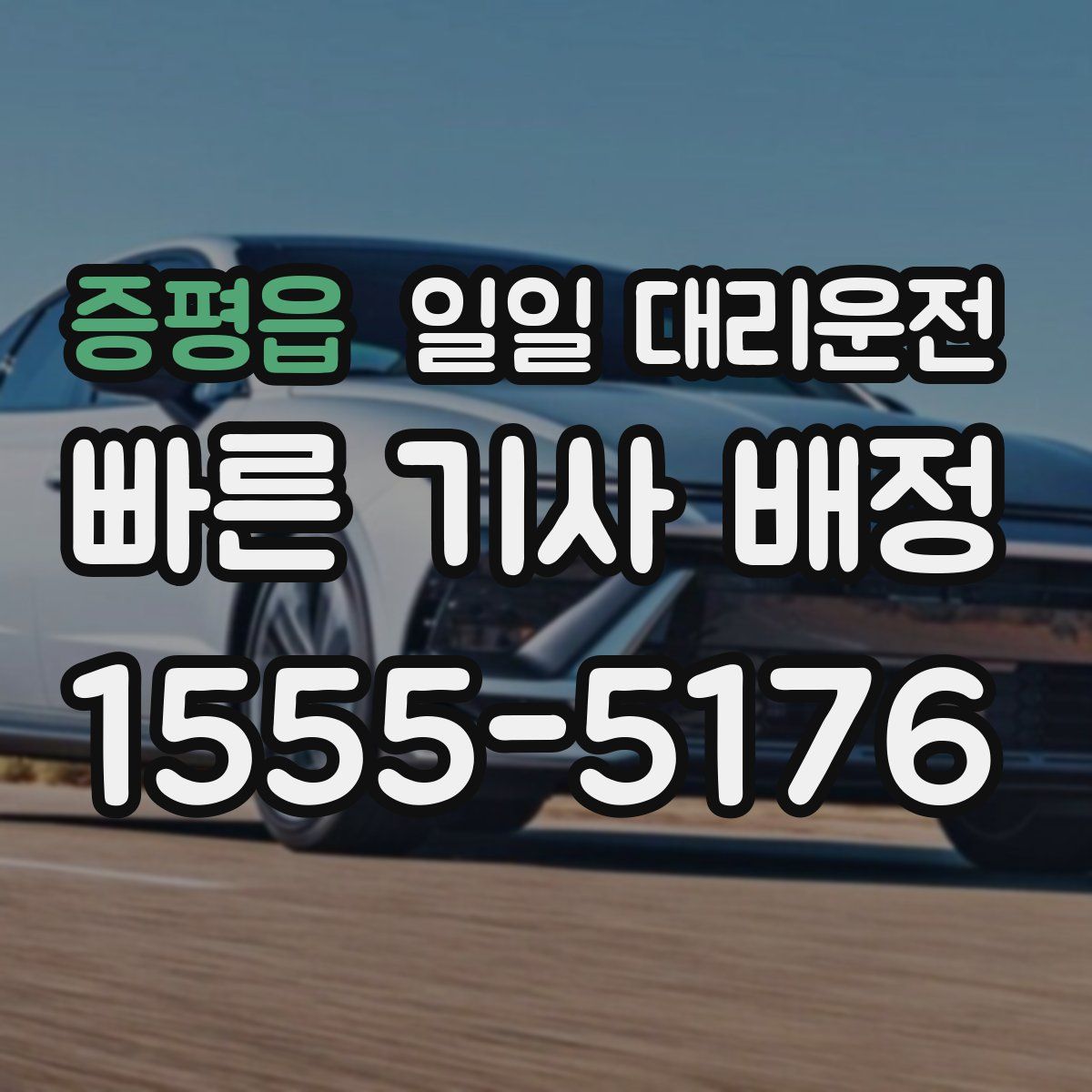 증평읍 일일 대리운전