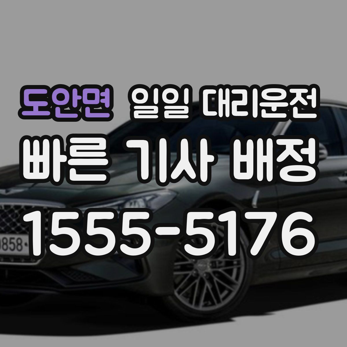 도안면 일일 대리운전
