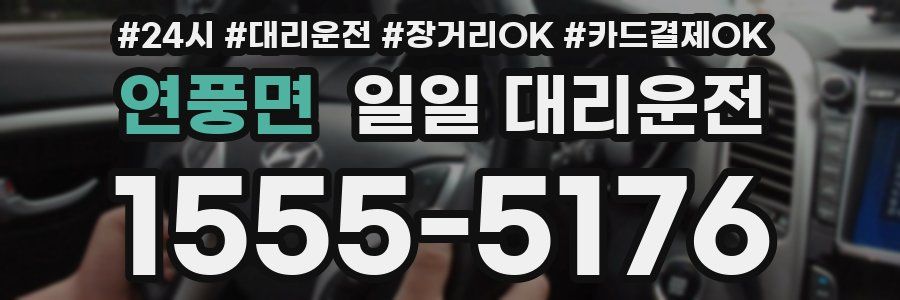 연풍면 일일 대리운전