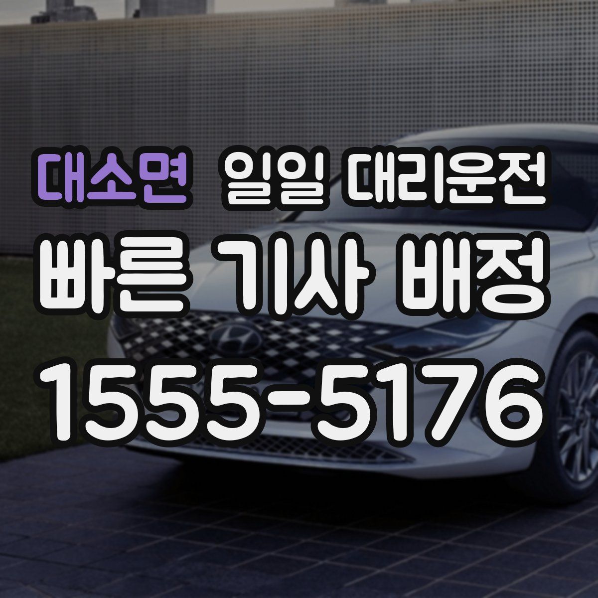 대소면 일일 대리운전