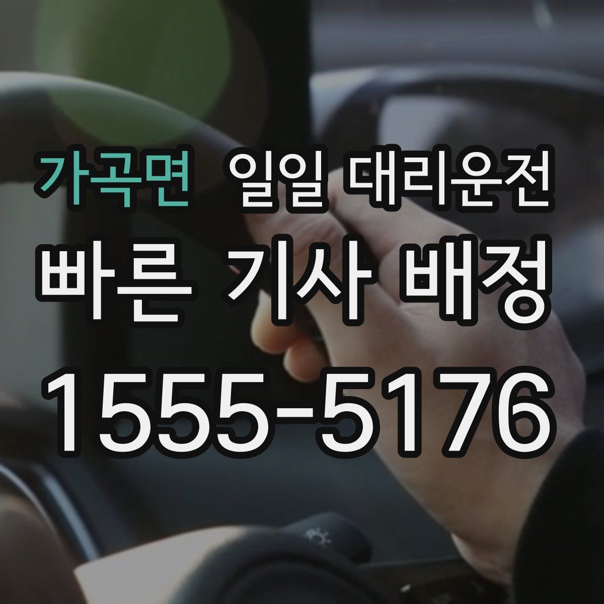 가곡면 일일 대리운전