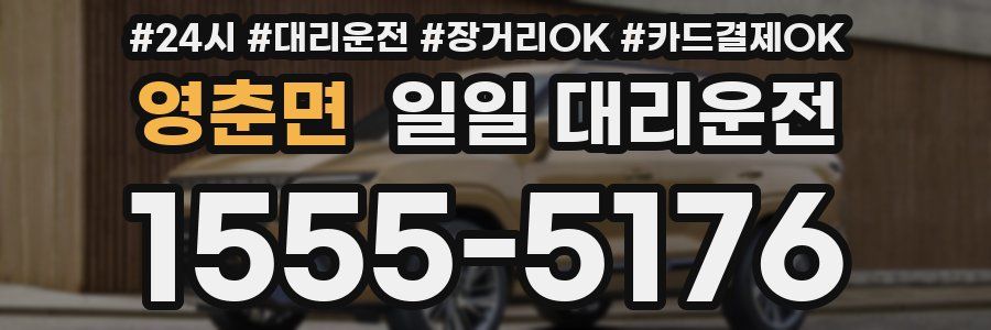 영춘면 일일 대리운전
