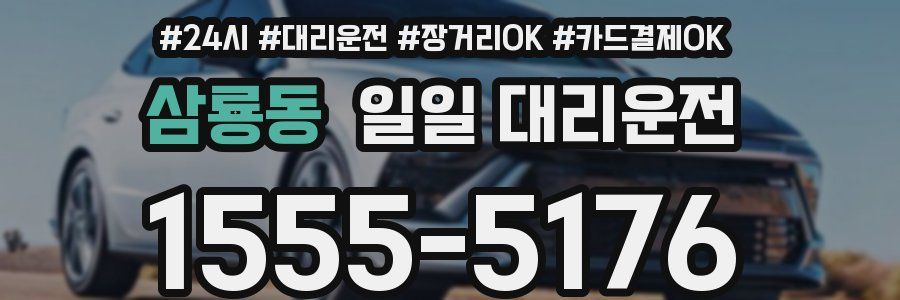 삼룡동 일일 대리운전