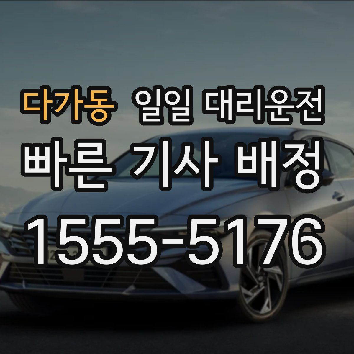 다가동 일일 대리운전