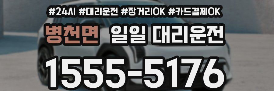 병천면 일일 대리운전