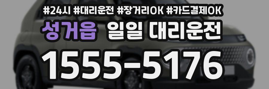 성거읍 일일 대리운전