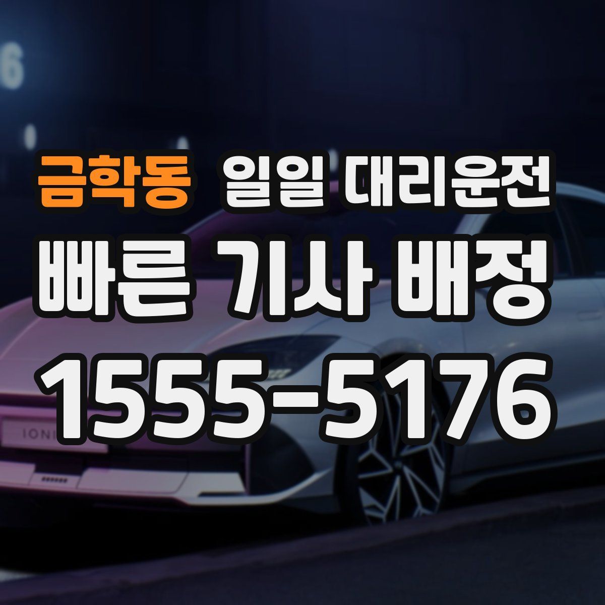 금학동 일일 대리운전
