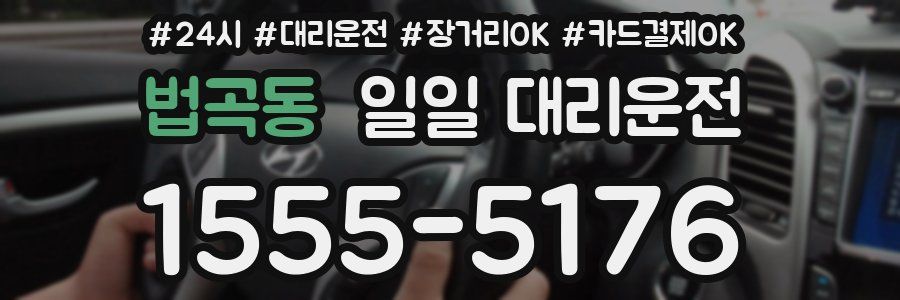 법곡동 일일 대리운전