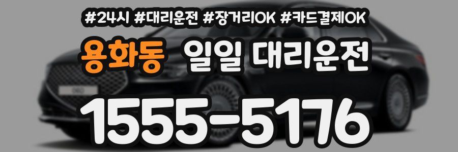용화동 일일 대리운전