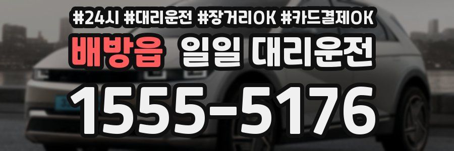 배방읍 일일 대리운전