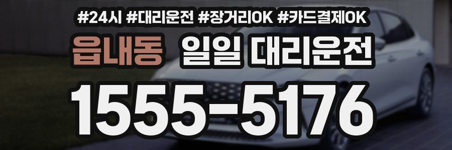읍내동 일일 대리운전