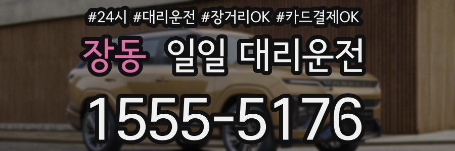 장동 일일 대리운전