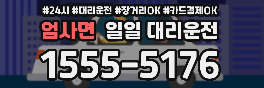 엄사면 일일 대리운전