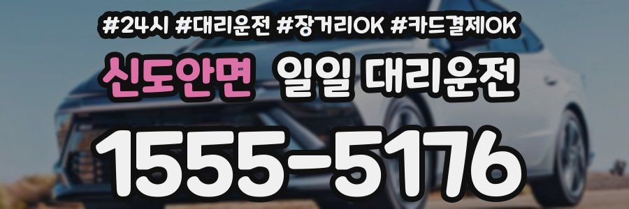 신도안면 일일 대리운전