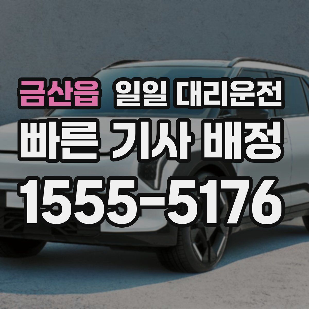 금산읍 일일 대리운전