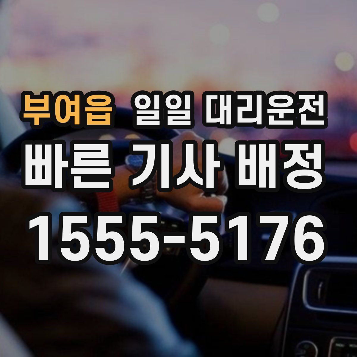 부여읍 일일 대리운전