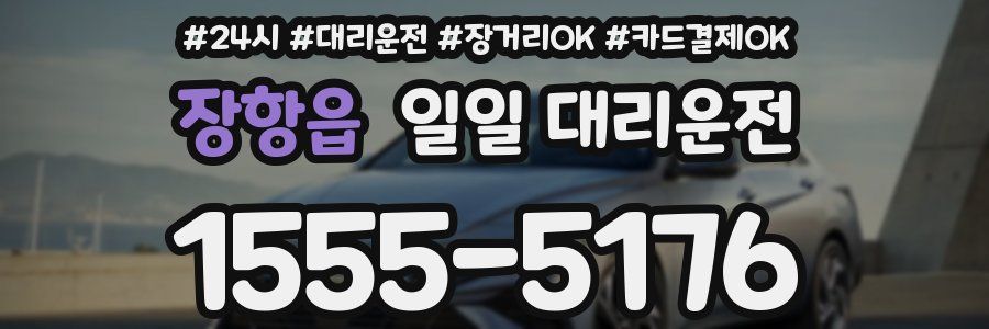 장항읍 일일 대리운전