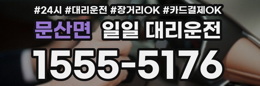 문산면 일일 대리운전