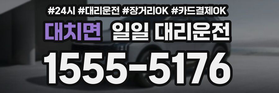 대치면 일일 대리운전
