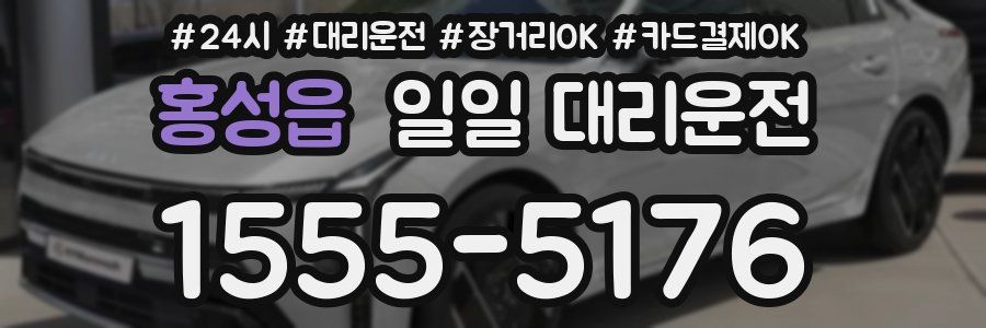 홍성읍 일일 대리운전