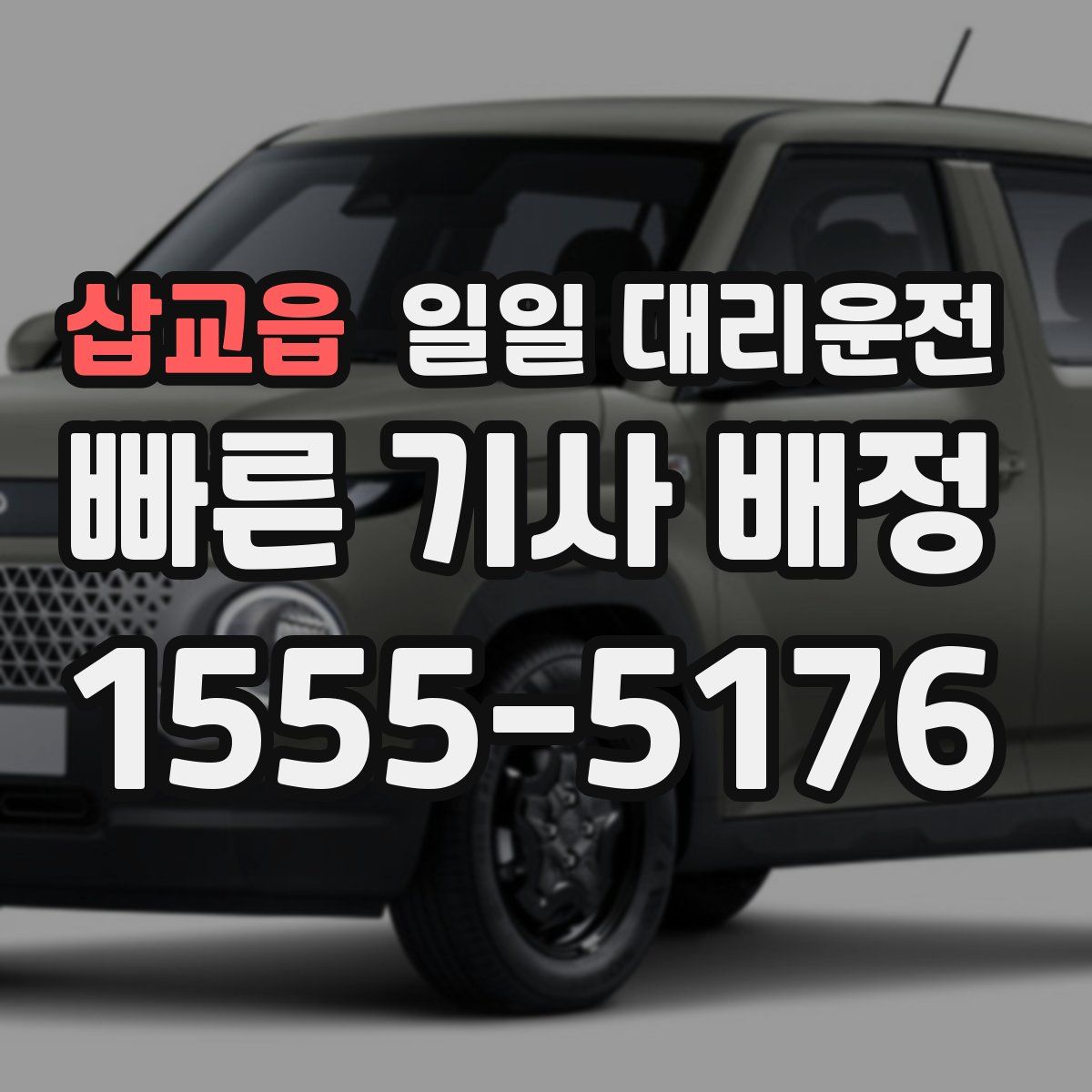 삽교읍 일일 대리운전