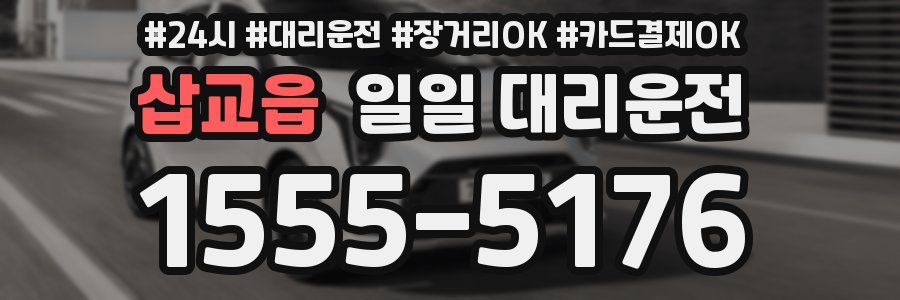 삽교읍 일일 대리운전
