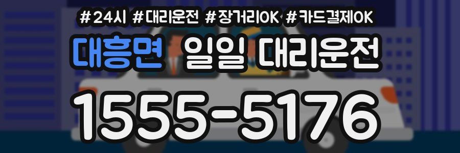 대흥면 일일 대리운전