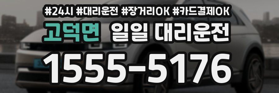 고덕면 일일 대리운전