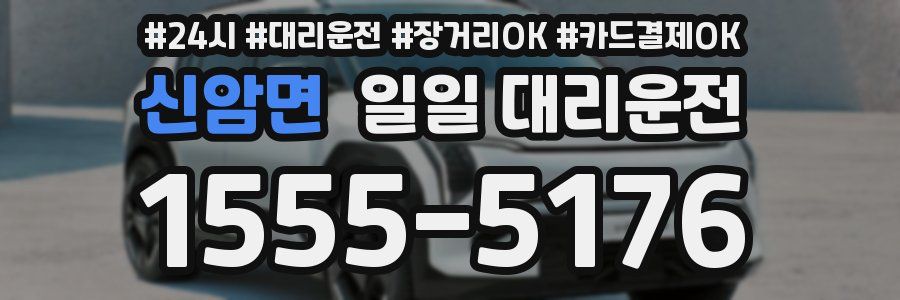 신암면 일일 대리운전