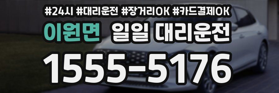 이원면 일일 대리운전