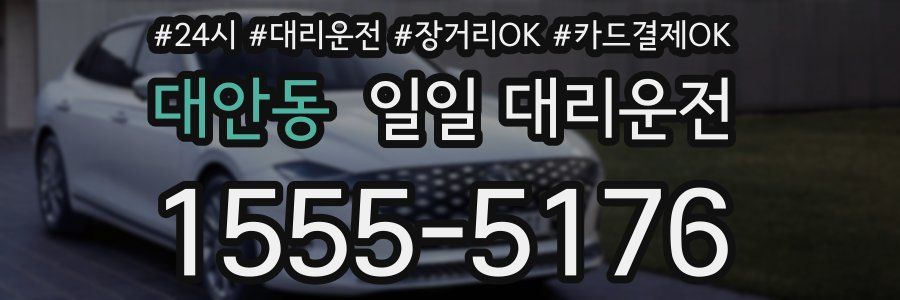 대안동 일일 대리운전