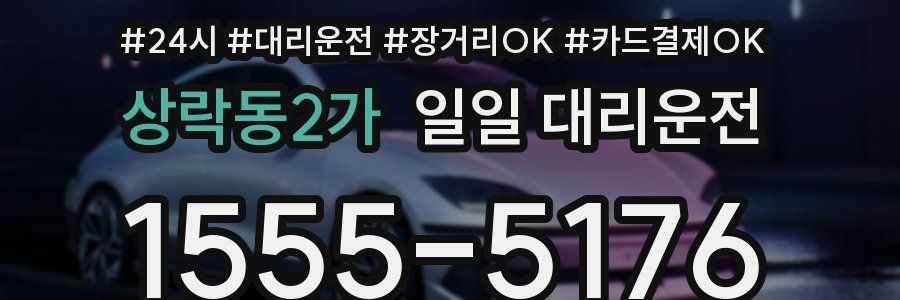 상락동2가 일일 대리운전