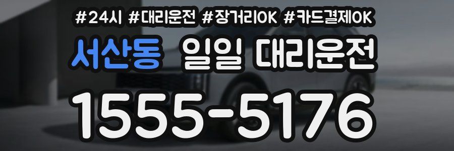 서산동 일일 대리운전