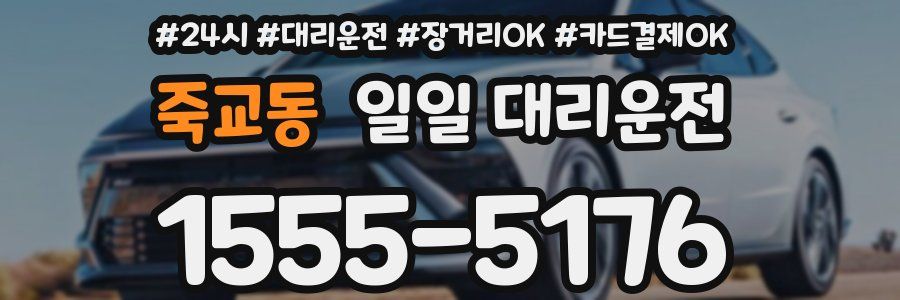 죽교동 일일 대리운전