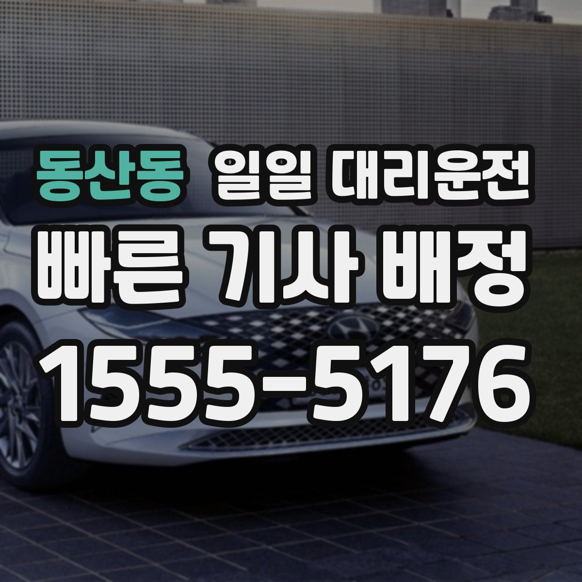 동산동 일일 대리운전