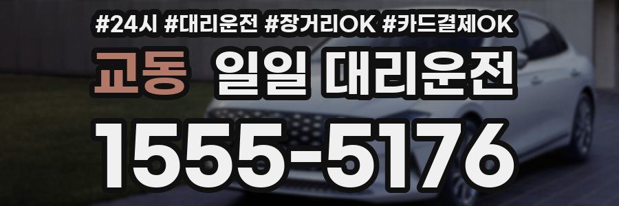 교동 일일 대리운전