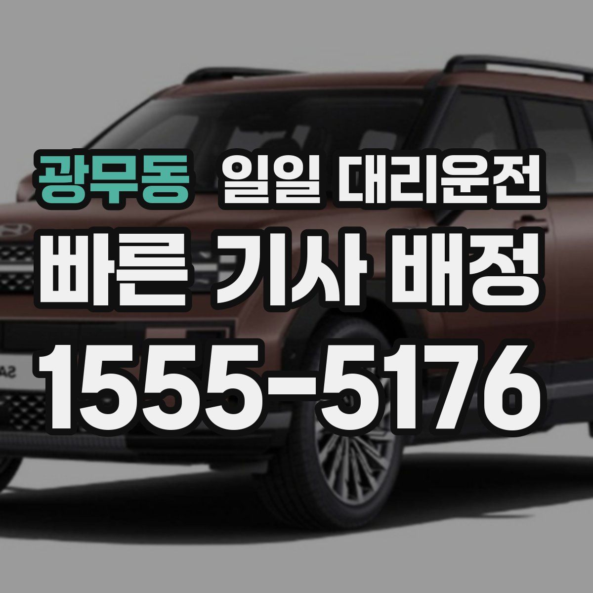 광무동 일일 대리운전