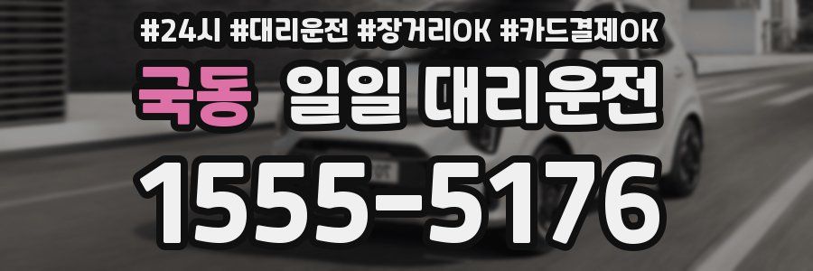 국동 일일 대리운전